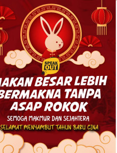 Makan Besar Lebih Bermakna Tanpa Asap Rokok